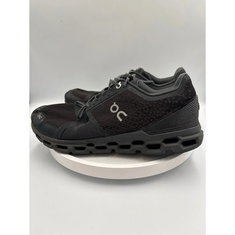 On Cloudstratus Running Shoes 10.5 Black Gorpcore Helion CloudTec 29.99845